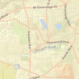 Onondaga County Street Map