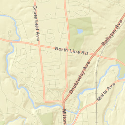North Ballston Spa Street Map