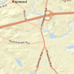 Raymond Street Map