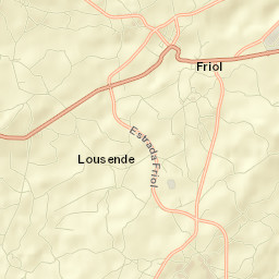 Friol Street Map