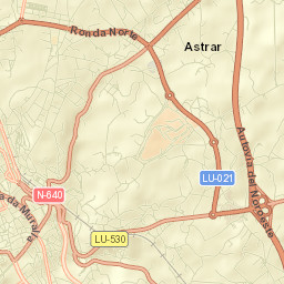 Lugo Street Map