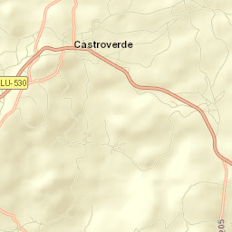 Castroverde Street Map