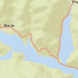 Burón Street Map