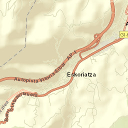 Eskoriatza Street Map