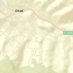 Oñati Street Map