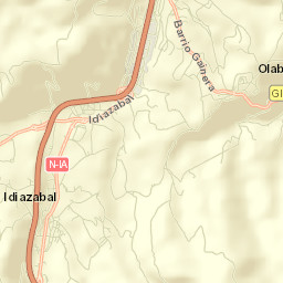 Olaberria Street Map