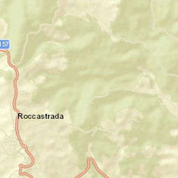 Roccastrada Street Map