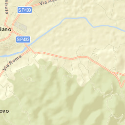 Torgiano Street Map