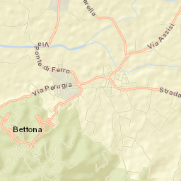 Bettona Street Map