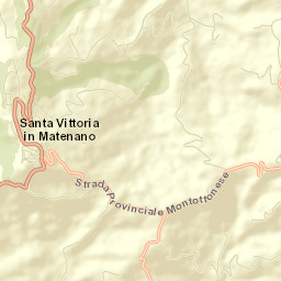 San Vittoria in Matenano Street Map