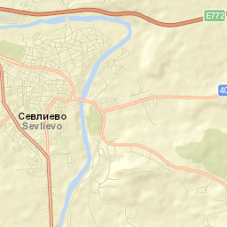 Sevlievo Street Map