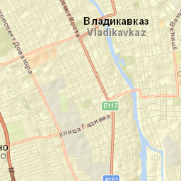 Vladikavkaz Street Map