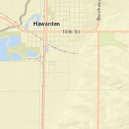Hawarden Street Map