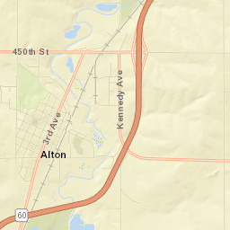 Alton Street Map