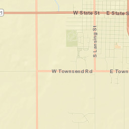 Saint Johns Street Map