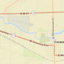 Corunna Street Map