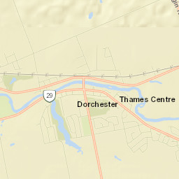 Dorchester Street Map