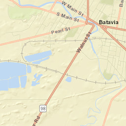 Batavia Street Map