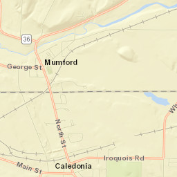 Caledonia Street Map