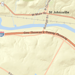 Saint Johnsville Street Map