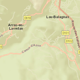 Argelès-Gazost Street Map