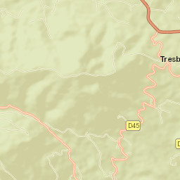 Département de l'Ariège Street Map