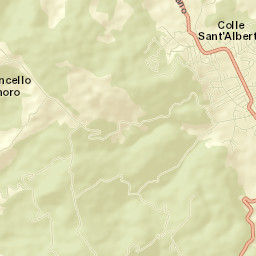Sarteano Street Map