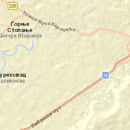 Jablanica Street Map