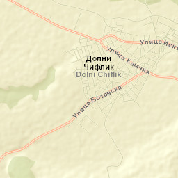 Dolni Chiflik Street Map