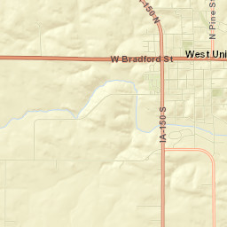 West Union Street Map
