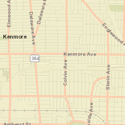 Kenmore Street Map