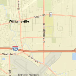 Williamsville Street Map