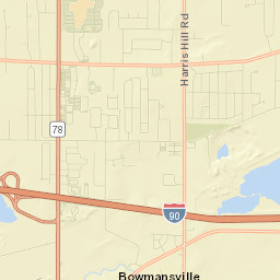 Harris Hill Street Map