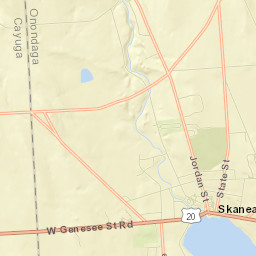 Skaneateles Street Map