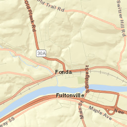 Fonda Street Map
