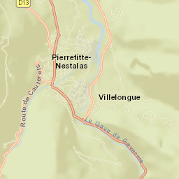 Pierrefitte-Nestalas Street Map