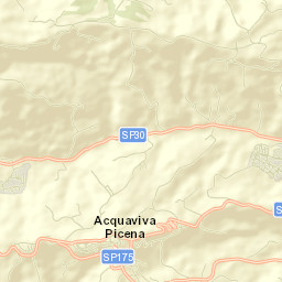Acquaviva Picena Street Map