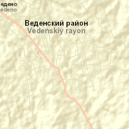 Dyshne-Vedeno Street Map