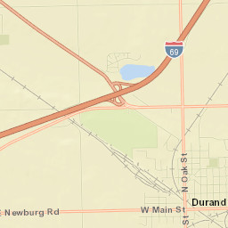Durand Street Map