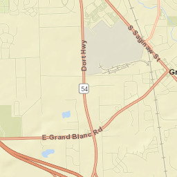 Grand Blanc Street Map