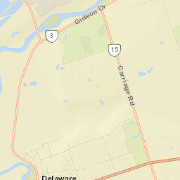 Delaware Street Map