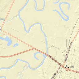 Avon Street Map