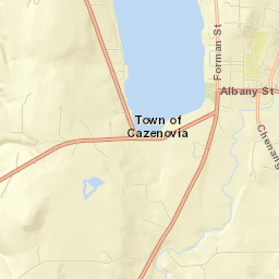 Cazenovia Street Map