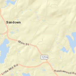 Sandown Street Map