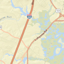 Hampton Falls Street Map
