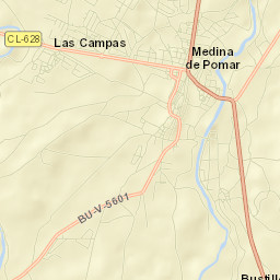 Medina de Pomar Street Map