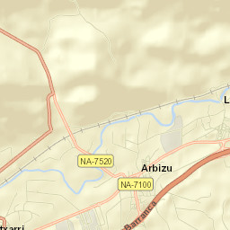 Arbizu Street Map