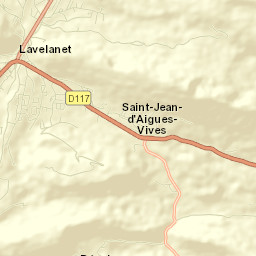Lavelanet Street Map