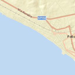 Follonica Street Map
