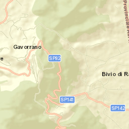 Gavorrano Street Map